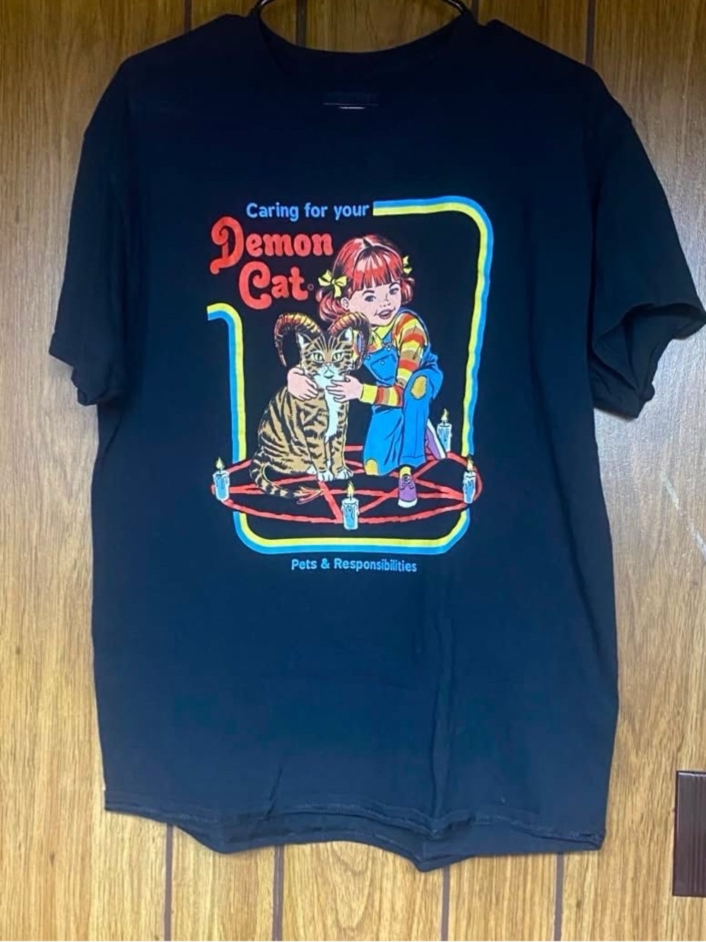 Stephen Rhodes Demon Cat Shirt